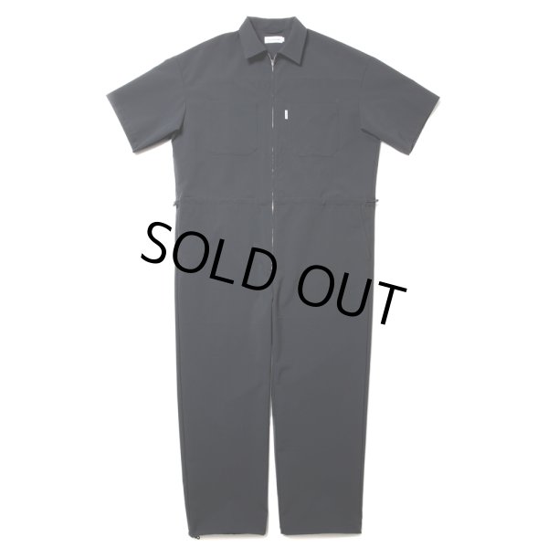 画像2: COOTIE PRODUCTIONS/Polyester Typewriter Error Fit Jump Suits（Black）［エラーフィットジャンプスーツ-24春夏］ (2)
