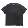 画像1: CHALLENGER/PIGMENT LOGO TEE（PEPPER BLACK）［ピグメント染め刺繍T-25春夏］ (1)