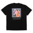 画像1: CHALLENGER/ROSE BANDANA TEE（BLACK）［プリントT-25春夏］ (1)