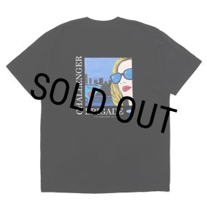 画像: CHALLENGER/COCKTAIL POCKET TEE（BLACK）［プリントポケT-25春夏］