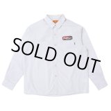 画像: CHALLENGER/L/S PATCHED WORK SHIRT（GRAY）［パッチドワークシャツ-25春夏］