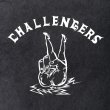 画像3: CHALLENGER/PIGMENT PEACE TEE（PEPPER BLACK）［ピグメント染めプリントT-25春夏］ (3)