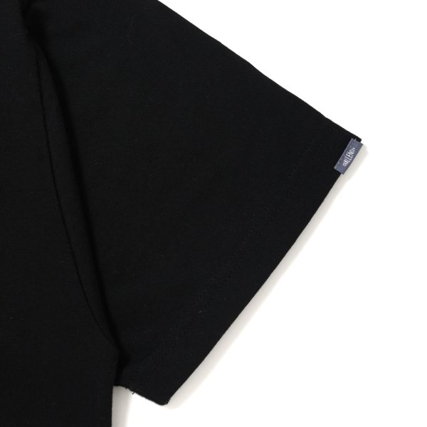 画像3: CHALLENGER/CHECKER LOGO TEE（BLACK）［プリントT-25春夏］ (3)