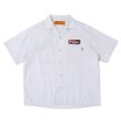 画像1: CHALLENGER/S/S PATCHED WORK SHIRT（GRAY）［パッチドワークシャツ-25春夏］ (1)