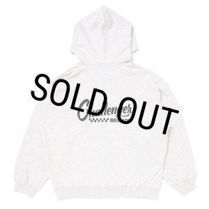 画像: CHALLENGER/CHECKER ZIP HOODIE（GRAY）［ジップフーディー-25春夏］