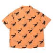 画像2: CHALLENGER/S/S SCORPION SHIRT（LT ORANGE）［スコーピオンシャツ-25春夏］ (2)