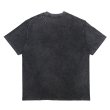 画像2: CHALLENGER/PIGMENT LOGO TEE（PEPPER BLACK）［ピグメント染め刺繍T-25春夏］ (2)