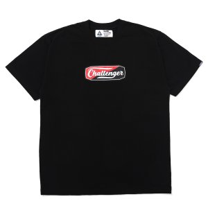 画像: CHALLENGER/TWO TONE LOGO TEE（BLACK）［プリントT-25春夏］
