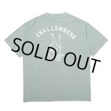 画像: CHALLENGER/PIGMENT PEACE TEE（MINT）［ピグメント染めプリントT-25春夏］