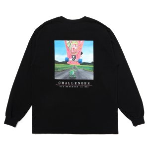 画像: CHALLENGER/L/S FROG TEE（BLACK）［プリント長袖T-25春夏］
