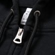 画像3: CHALLENGER/CHECKER ZIP HOODIE（BLACK）［ジップフーディー-25春夏］ (3)
