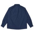 画像2: CHALLENGER/L/S PATCHED WORK SHIRT（NAVY）［パッチドワークシャツ-25春夏］ (2)