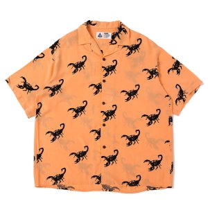 画像: CHALLENGER/S/S SCORPION SHIRT（LT ORANGE）［スコーピオンシャツ-25春夏］