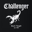 画像4: CHALLENGER/SCORPION C/N SWEAT（BLACK）［クルーネックスウェット-25春夏］ (4)
