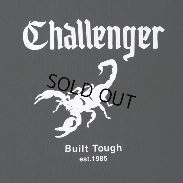 画像4: CHALLENGER/SCORPION C/N SWEAT（BLACK）［クルーネックスウェット-25春夏］ (4)