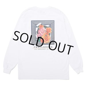 画像: CHALLENGER/L/S ROSE BANDANA TEE（WHITE）［プリント長袖T-25春夏］