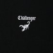 画像3: CHALLENGER/SCORPION C/N SWEAT（BLACK）［クルーネックスウェット-25春夏］ (3)