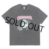 画像: CHALLENGER/PUNK GIRL TEE（PEPPER BLACK）［ピグメント染めプリントT-25春夏］