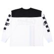 画像2: CHALLENGER/L/S RACING TEE（WHITE）［レーシング長袖T-25春夏］ (2)
