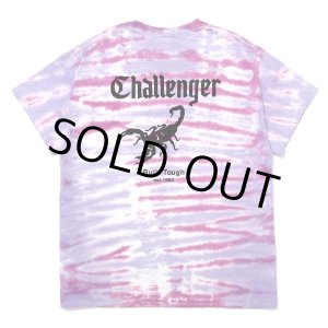 画像: CHALLENGER/TIE DYE SCORPION TEE（LT PURPLE）［タイダイT-25春夏］