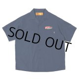 画像: CHALLENGER/S/S PATCHED WORK SHIRT（NAVY）［パッチドワークシャツ-25春夏］