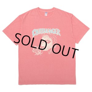 画像: CHALLENGER/PUNK GIRL TEE（LT CHERRY）［ピグメント染めプリントT-25春夏］