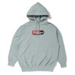 画像1: CHALLENGER/TWO TONE LOGO HOODIE（MINT）［プルオーバーパーカー-25春夏］ (1)
