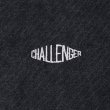 画像3: CHALLENGER/PIGMENT LOGO TEE（PEPPER BLACK）［ピグメント染め刺繍T-25春夏］ (3)
