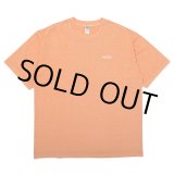 画像: CHALLENGER/PIGMENT LOGO TEE（LT ORANGE）［ピグメント染め刺繍T-25春夏］