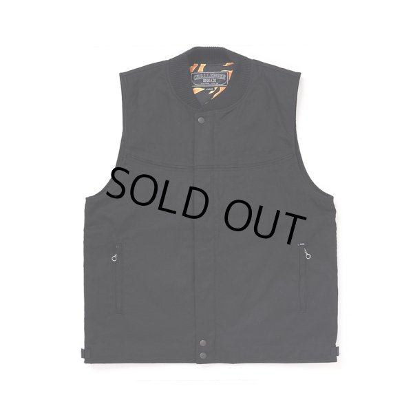 画像1: CHALLENGER/DERBY VEST（BLACK）［ダービーベスト-25春夏］ (1)