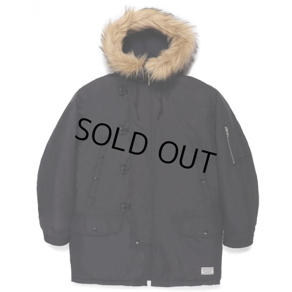 画像1: WACKO MARIA/N-3B FLIGHT JACKET（BLACK）［N-3BフライトJKT-24秋冬］ (1)