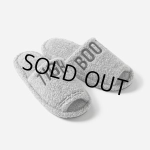 画像: TIGHTBOOTH/LABEL LOGO BOA SANDAL（Grey）［ルームボアサンダル-24秋冬］