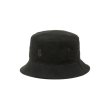 画像1: 【30%OFF】CALEE/FAUX SUEDE BUCKET HAT（BLACK）［フェイクスウェードバケットハット-24秋冬］ (1)