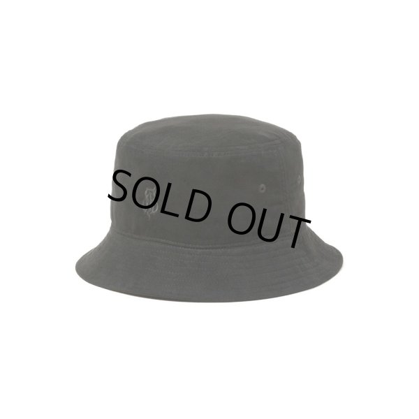 画像1: 【30%OFF】CALEE/FAUX SUEDE BUCKET HAT（BLACK）［フェイクスウェードバケットハット-24秋冬］ (1)