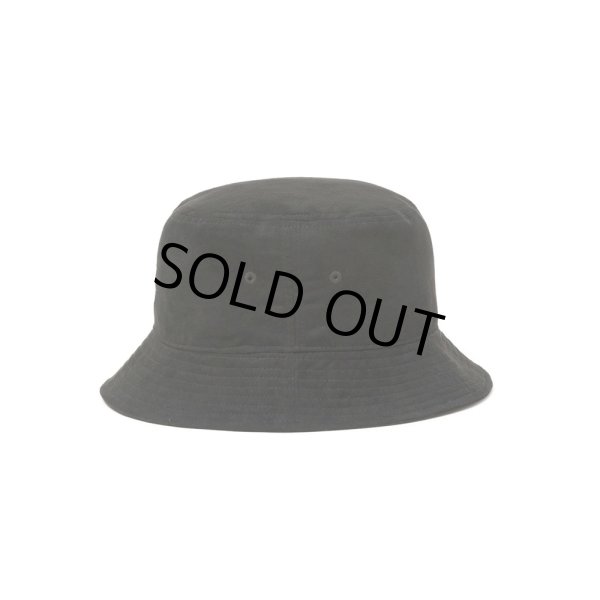 画像2: 【30%OFF】CALEE/FAUX SUEDE BUCKET HAT（BLACK）［フェイクスウェードバケットハット-24秋冬］ (2)