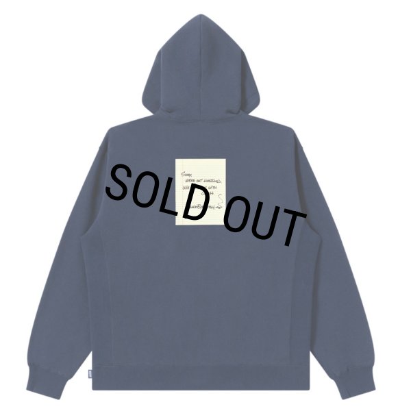 画像2: BlackEyePatch/NOTEPAD OG LABEL HOODIE（NAVY） (2)