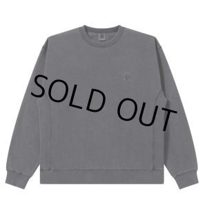 画像: BlackEyePatch/SMALL OG LABEL PIGMENT DYDED CREW SWEAT（BLACK）