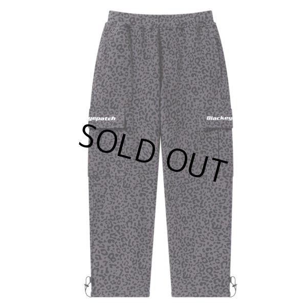 画像1: BlackEyePatch/TACTICAL LOGO LEOPARD CARGO PANTS（CHARCOAL） (1)