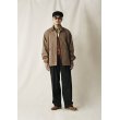画像9: 【40%OFF】CALEE/C/S CAL NT LOGO OVER COACH JACKET（ASH BROWN）［コットンスウェードコーチJKT-24秋冬］ (9)
