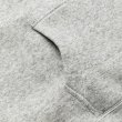 画像4: 【30%OFF】CALEE/L/C DROP PULLOVER HD（MIX GRAY）［プルオーバーパーカー-24秋冬］ (4)