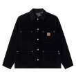 画像1: BlackEyePatch/OG LABEL VELOUR COVERALL JACKET（BLACK） (1)