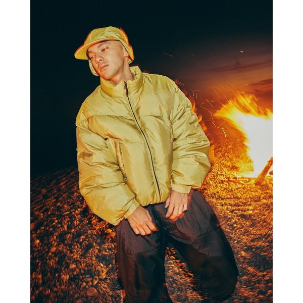 画像2: TIGHTBOOTH/PA DOWN JACKET（Yellow）［ダウンJKT-24秋冬］ (2)