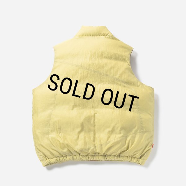 画像2: 【30%OFF】TIGHTBOOTH/PA DOWN VEST（Yellow）［ダウンベスト-24秋冬］ (2)