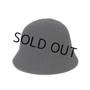 画像: COOTIE PRODUCTIONS/Rib Stitch Knit Crusher Hat（Black）［クラッシャーハット-24秋冬］