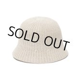 画像: COOTIE PRODUCTIONS/Rib Stitch Knit Crusher Hat（Ivory）［クラッシャーハット-24秋冬］