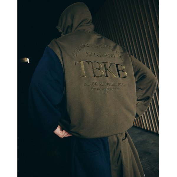 画像3: TIGHTBOOTH/TBKB / CYBORG SWEAT BALLOON PANTS（Olive）［サイボーグスウェットバルーンパンツ-24冬］ (3)