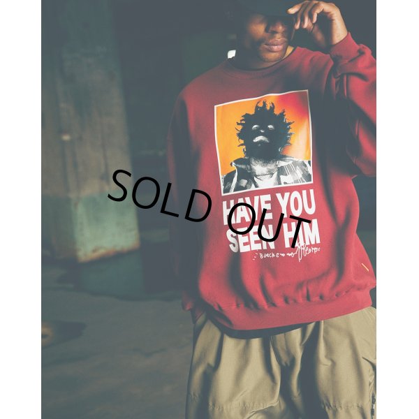 画像2: TIGHTBOOTH/TBKB / HAVE YOU SEEN HIM CREW SWEAT（Black）［クルースウェット-24冬］ (2)