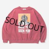 画像: TIGHTBOOTH/TBKB / HAVE YOU SEEN HIM CREW SWEAT（Burgundy）［クルースウェット-24冬］