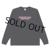 画像: BlackEyePatch/LINCOLN BLACKLETTERS L/S TEE（BLACK）