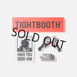 画像: 【30%OFF】TIGHTBOOTH/TBKB / ACRYLIC MAGNET SET［アクリルマグネット4個セット-24冬］